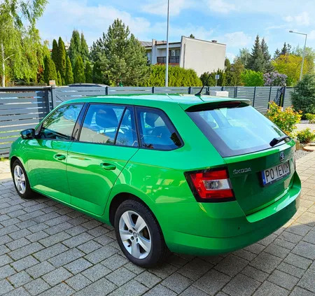 łódzkie Skoda Fabia cena 30500 przebieg: 173000, rok produkcji 2017 z Wrocław